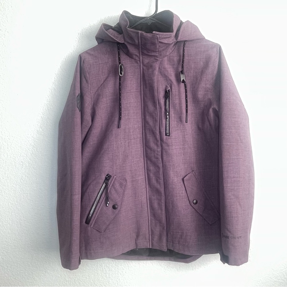 Double Zipper Front Hooded Jacket - Picture 3 of 15